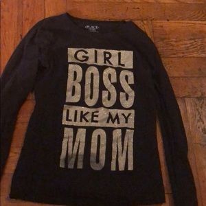 Black long sleeve for girls